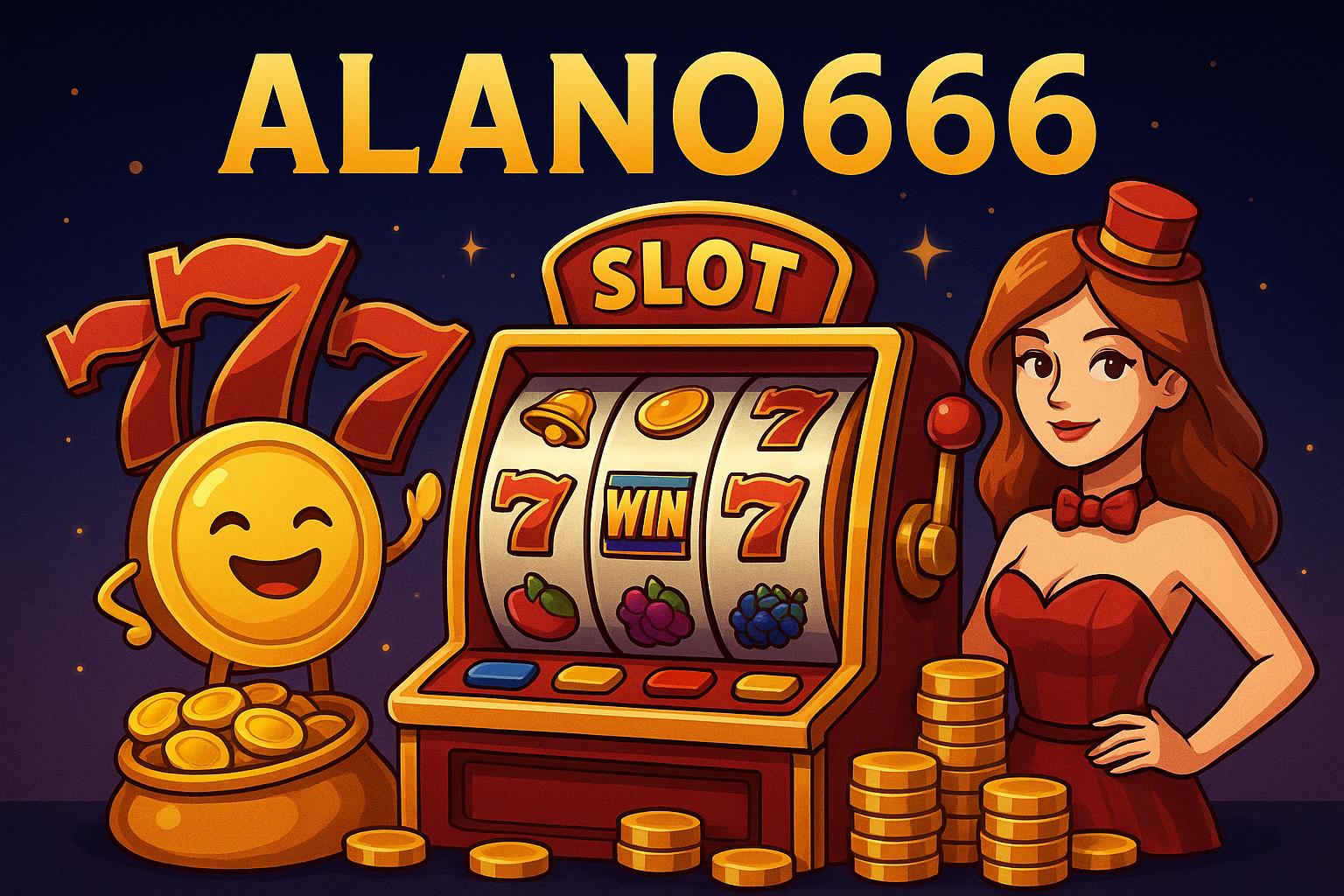 Explore o mundo das slot machines no ALANO666 Casino